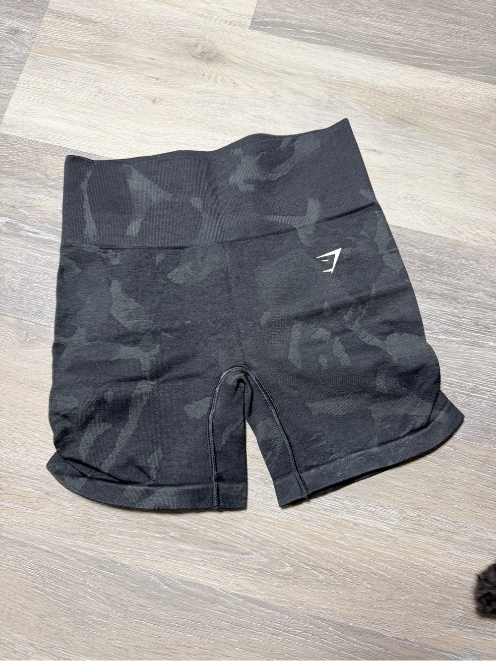 Womens Gymshark Vital Seamless Shorts - Camo